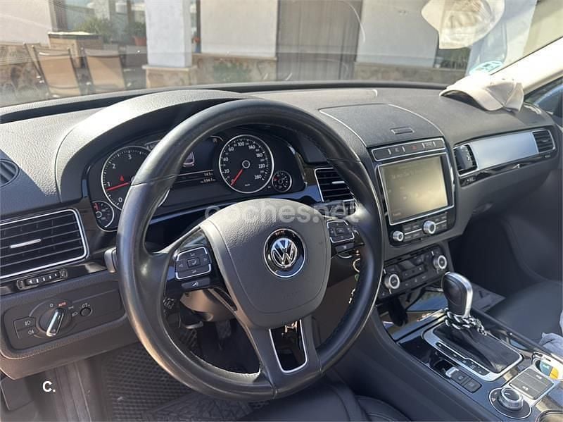 Usado VW Touareg 262 CV (192 kW) 2017 Azul SUV