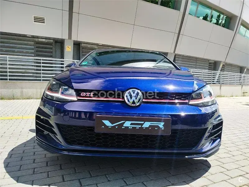 Usado VW Golf VII GTI 245 CV (180 kW) 2019 Azul Berlina