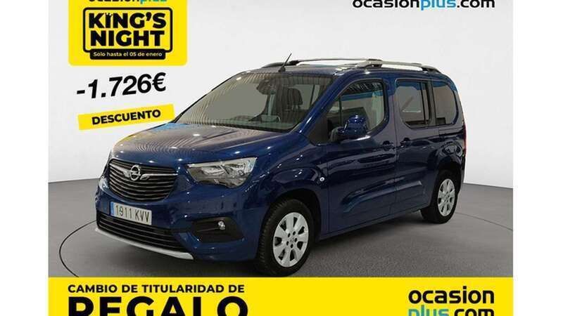 Azul Usado 2019 Opel Combo Life Innovation Monovolumen | 16.355 € (Buen precio) - Imagen 1/4