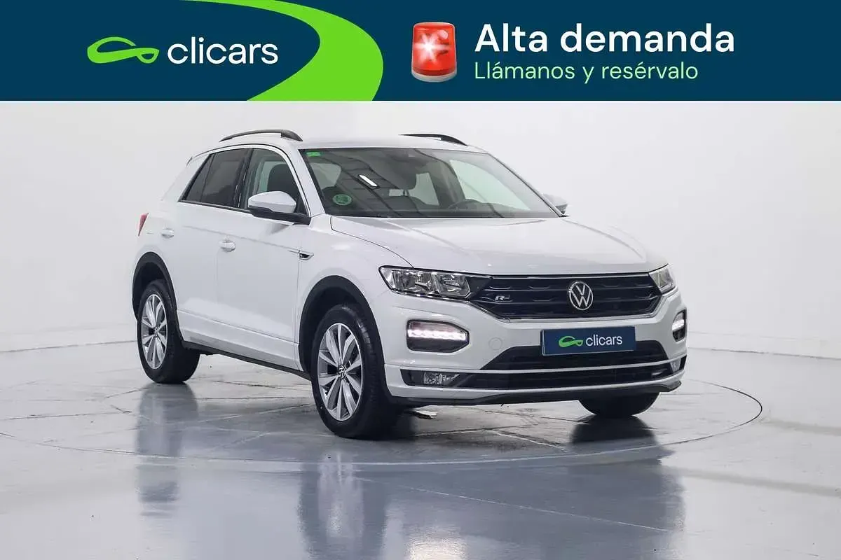 Usado VW T-Roc Advance 110 CV (80 kW) 2021 Blanco SUV