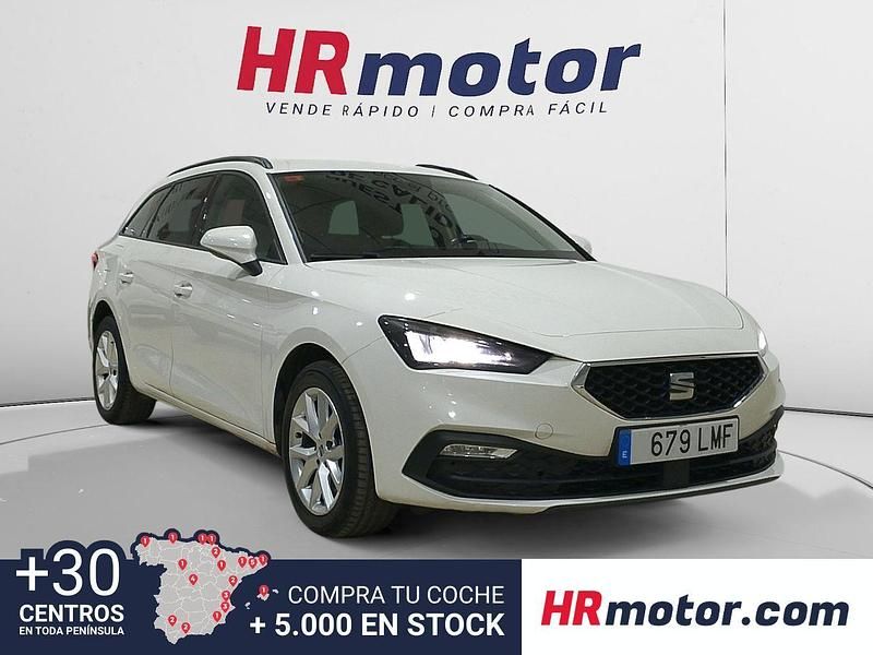 Blanco Usado 2021 Seat Leon Style Familiar | 14.290 € (Buen precio) - Imagen 1/4