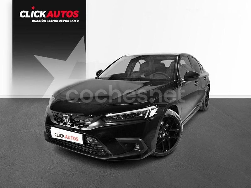 Negro Usado 2024 Honda Civic Sport Berlina | 35.450 € (Caro) - Imagen 1/4