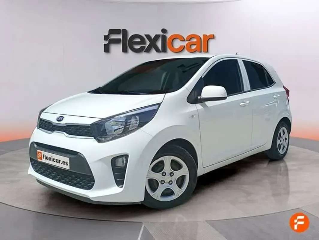 Usado Kia Picanto 61 CV (44 kW) 2018 Blanco Utilitario