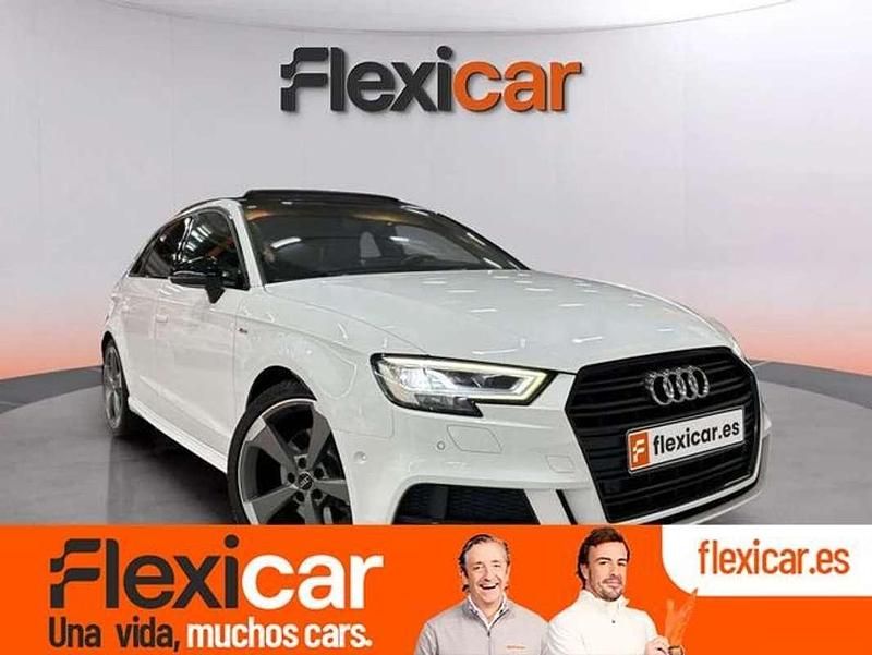 Usado Audi A3 Sportback S-Line 150 CV (110 kW) 2019 Blanco Utilitario