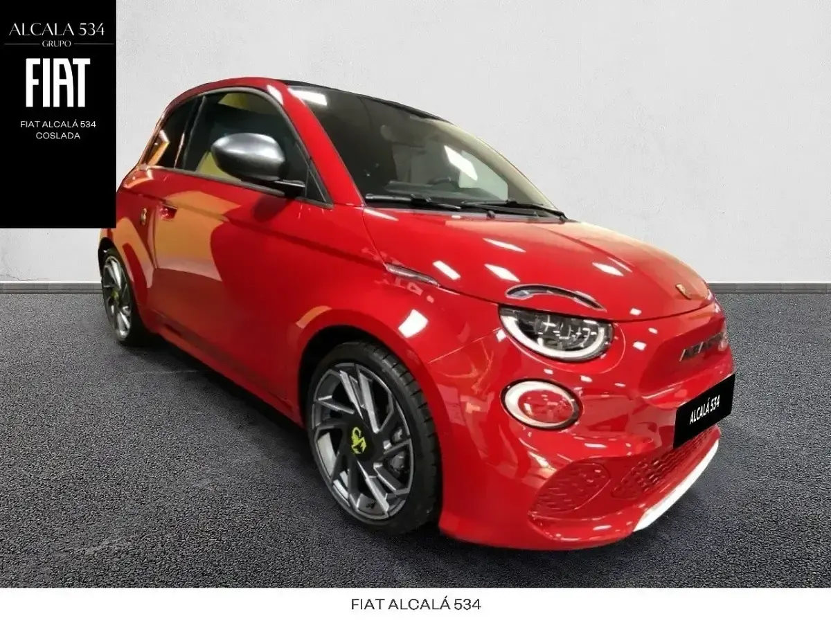 Nuevo Abarth 500 Turismo 114 kW (155 CV) 2026 Rojo Berlina