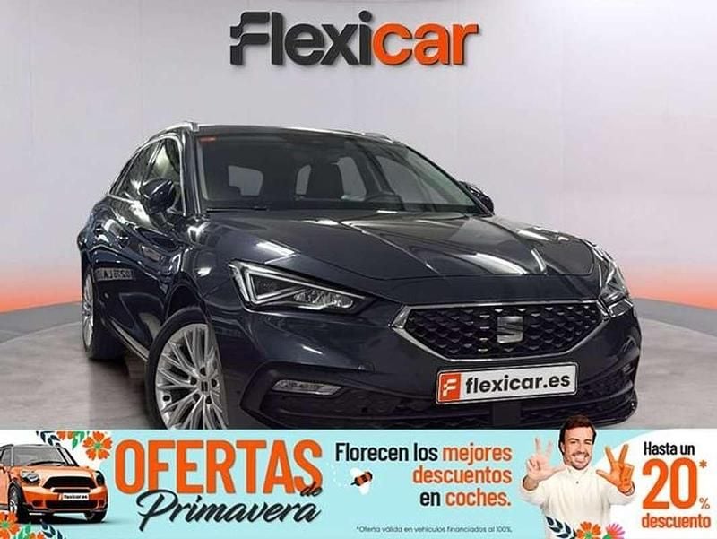 Usado Seat Leon ST XCELLENCE 150 CV (110 kW) 2021 Gris Familiar