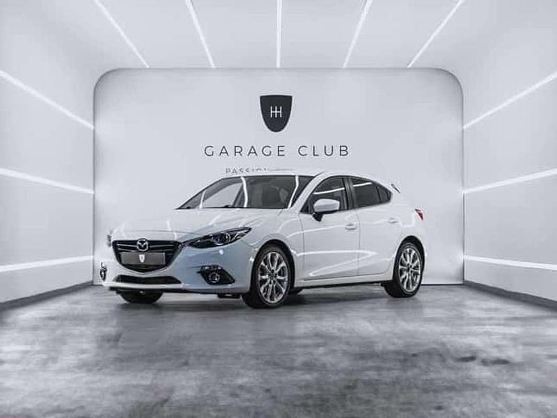 Usado Mazda 3 Luxury 120 CV (88 kW) 2014 Blanco Utilitario