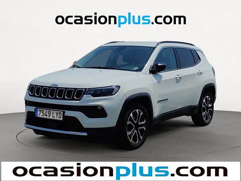 Blanco Usado 2022 Jeep Compass Night Eagle SUV | 18.125 € (Buen precio) - Imagen 1/4