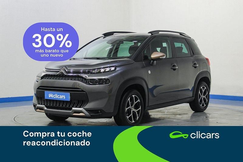 Gris Usado 2022 Citroën C3 Aircross PureTech SUV | 12.690 € (Precio justo) - Imagen 1/4
