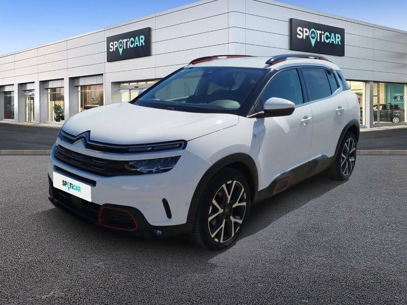 Blanco Usado 2020 Citroën C5 Aircross PureTech SUV | 18.900 € (Un poco caro) - Imagen 1/4