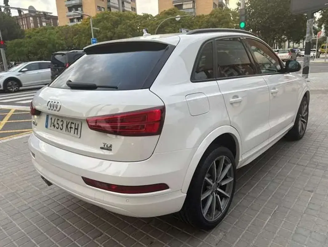 Usado Audi Q3 150 CV (110 kW) 2017 Blanco SUV