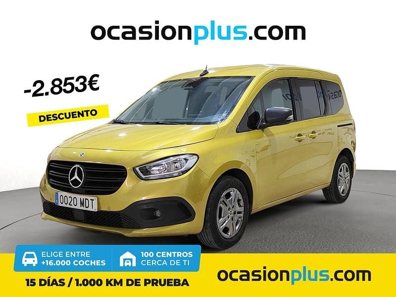 Amarillo Usado 2023 Mercedes Citan 110 Familiar | 22.590 € (Buen precio) - Imagen 1/4