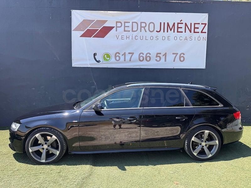 Usado Audi A4 S-Line 245 CV (180 kW) 2012 Negro Familiar