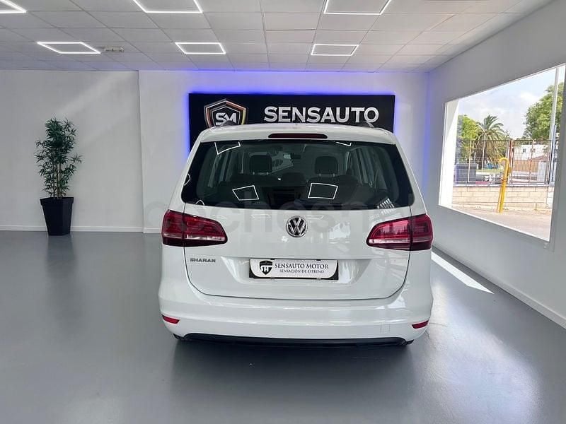 Usado VW Sharan Advance 150 CV (110 kW) 2018 Blanco Monovolumen