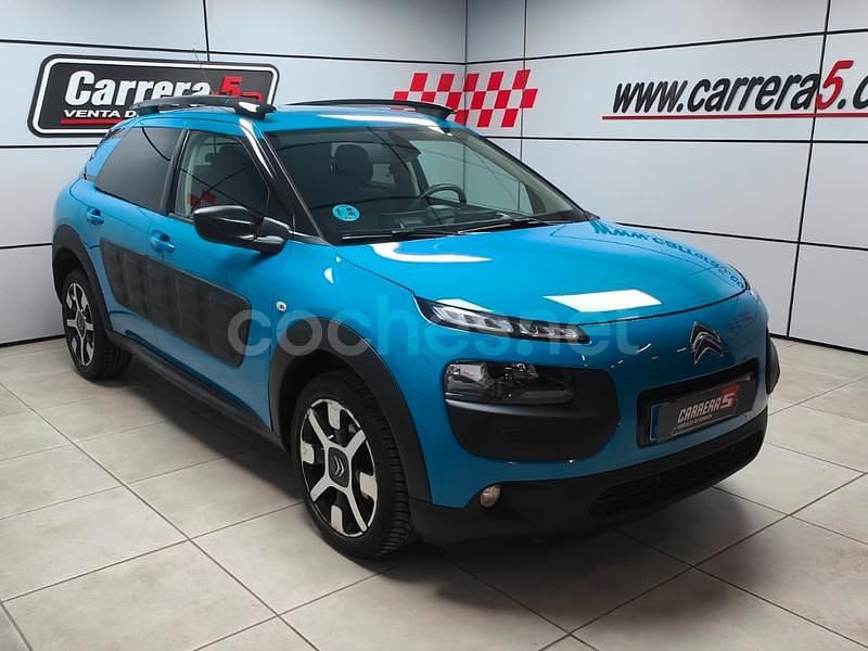 Usado Citroën C4 PureTech 110 CV (80 kW) 2017 Azul Berlina