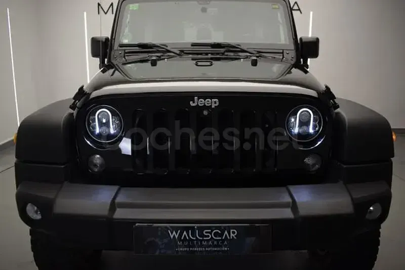 Usado Jeep Wrangler Unlimited Rubicon 284 CV (208 kW) 2018 Negro SUV
