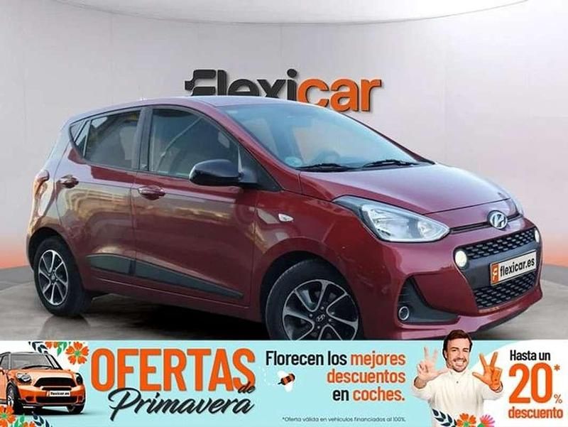 Usado Hyundai i10 GO! 87 CV (63 kW) 2018 Rojo Utilitario