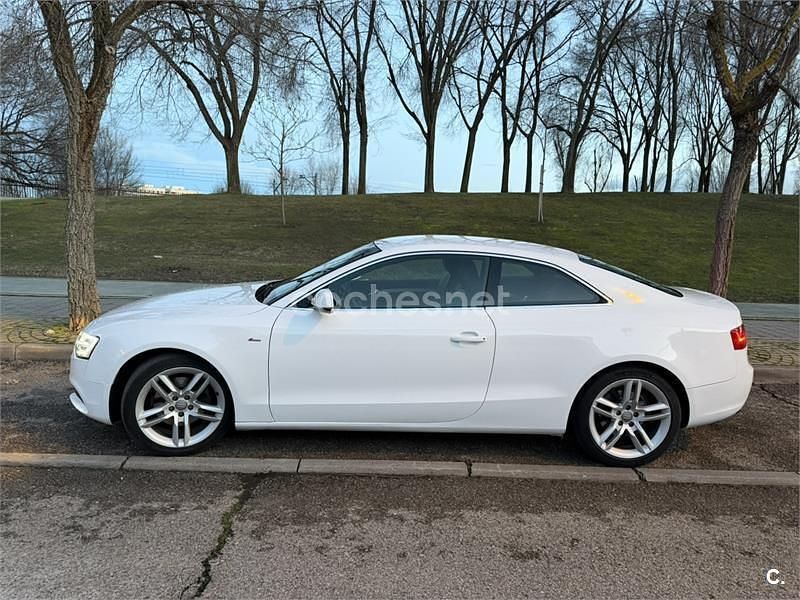 Usado Audi A5 S-Line 170 CV (125 kW) 2012 Blanco Coupe