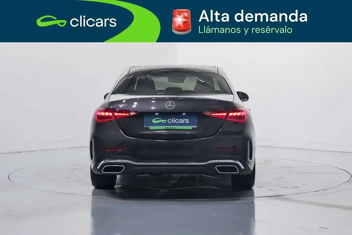 Usado Mercedes C200 204 CV (150 kW) 2022 Negro Berlina