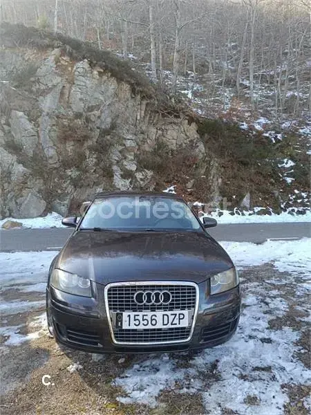 Usado Audi A3 Ambiente 140 CV (102 kW) 2006 Negro Utilitario