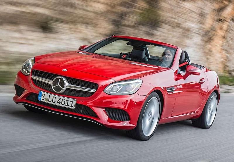 Negro Usado 2019 Mercedes SLC200 AMG Coupe | 44.800 € - Imagen 1/4