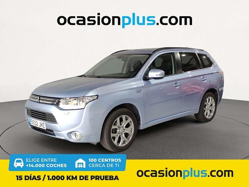 Azul Usado 2015 Mitsubishi Outlander P-HEV Motion SUV | 16.190 € (Precio justo) - Imagen 1/4