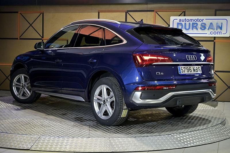 Usado Audi Q5 S-Line 204 CV (150 kW) 2022 Azul SUV