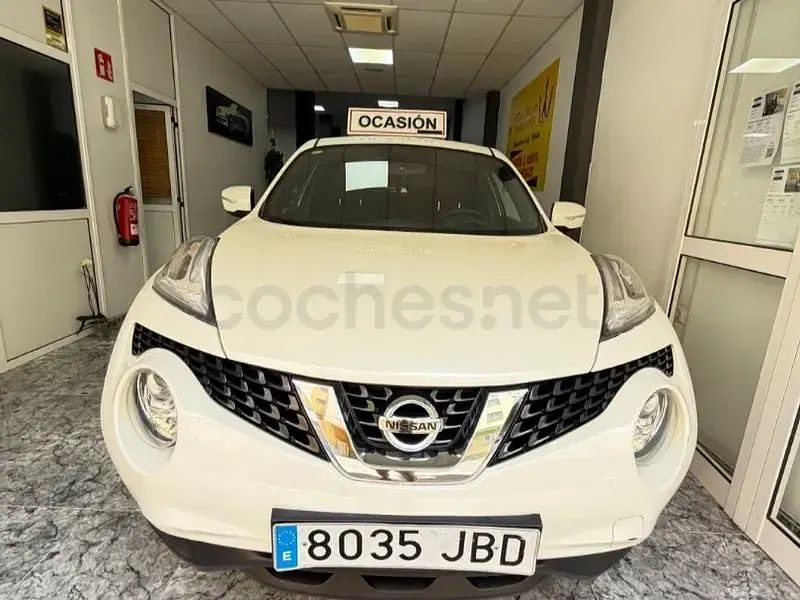 Usado Nissan Juke Acenta 115 CV (84 kW) 2014 Blanco SUV