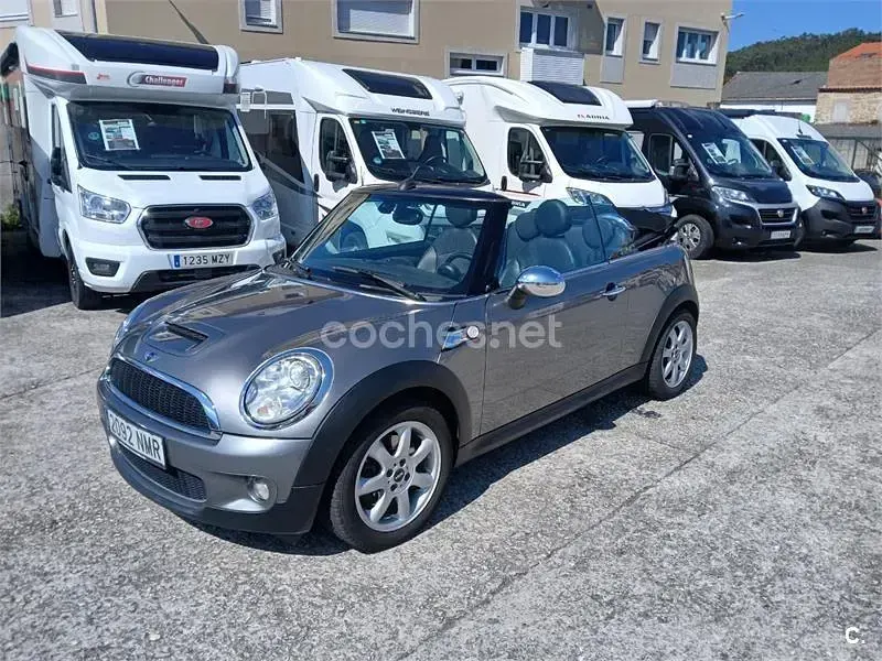 Usado Mini Cooper S Cabriolet 184 CV (135 kW) 2012 Gris / plata Descapotable