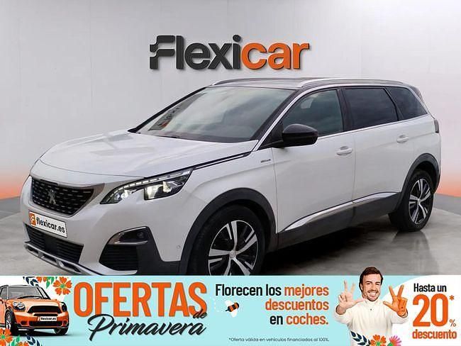 Usado Peugeot 5008 GT-line 130 CV (95 kW) 2018 Blanco SUV