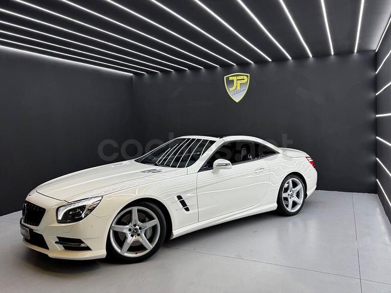 Usado Mercedes SL350 306 CV (225 kW) 2014 Blanco Descapotable