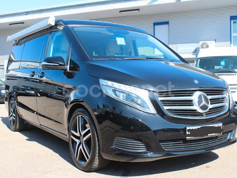 Negro Usado 2016 Mercedes V250 Marco Polo Monovolumen | 46.900 € (Caro) - Imagen 1/4