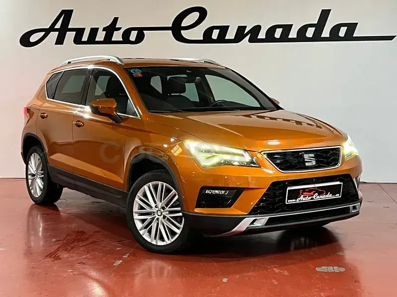 Usado Seat Ateca XCELLENCE 150 CV (110 kW) 2019 Naranja SUV