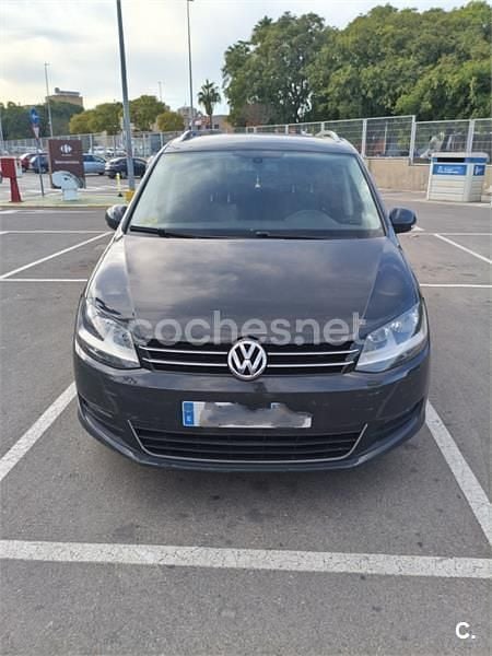 Gris / plata Usado 2014 VW Sharan Advance Monovolumen | 14.900 € (Precio justo) - Imagen 1/4