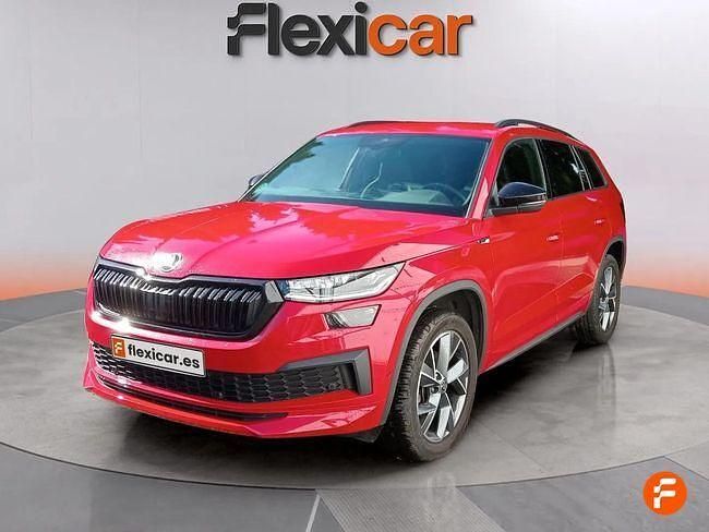 Usado Skoda Kodiaq SportLine 150 CV (110 kW) 2024 Rojo SUV