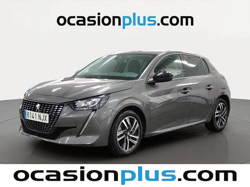 Usado Peugeot 208 Allure 102 CV (75 kW) 2023 Gris Utilitario