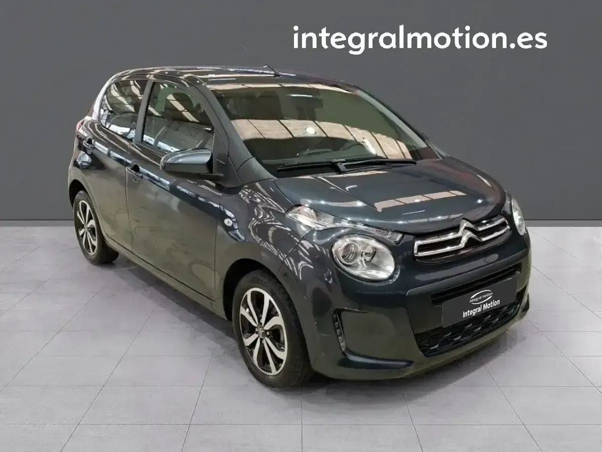 Usado Citroën C1 72 CV (52 kW) 2021 Negro Utilitario