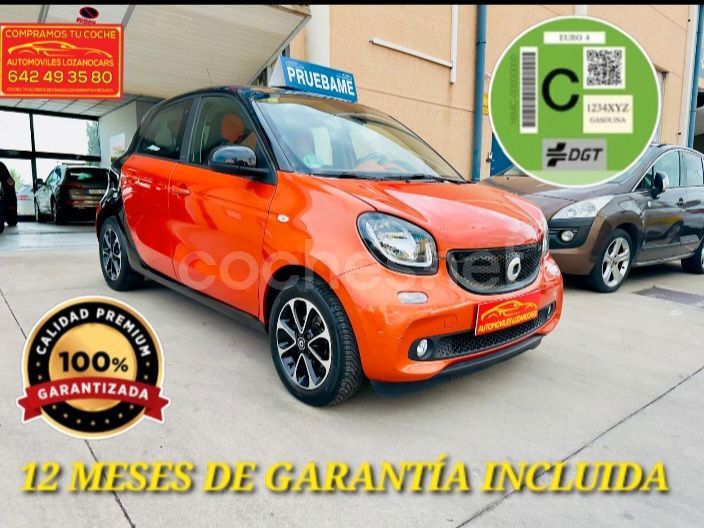 Naranja Usado 2016 Smart ForFour Prime Berlina | 6990 € (Precio justo) - Imagen 1/4