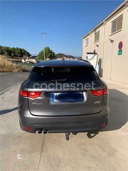 Gris / plata Usado 2019 Jaguar F-Pace R-Sport SUV | 20.500 € (Super precio) - Imagen 1/2