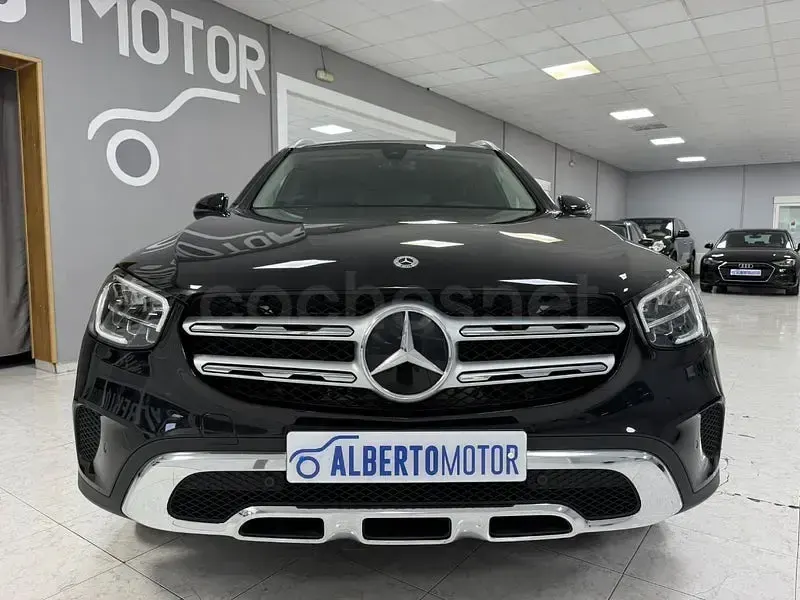 Usado Mercedes GLC200 163 CV (119 kW) 2022 Negro SUV
