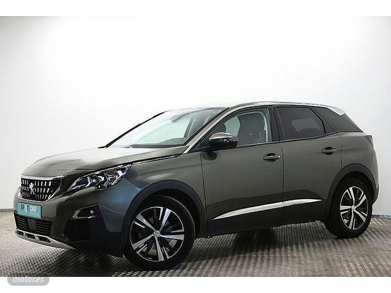 Usado Peugeot 3008 Allure 131 CV (96 kW) 2019 Gris Monovolumen