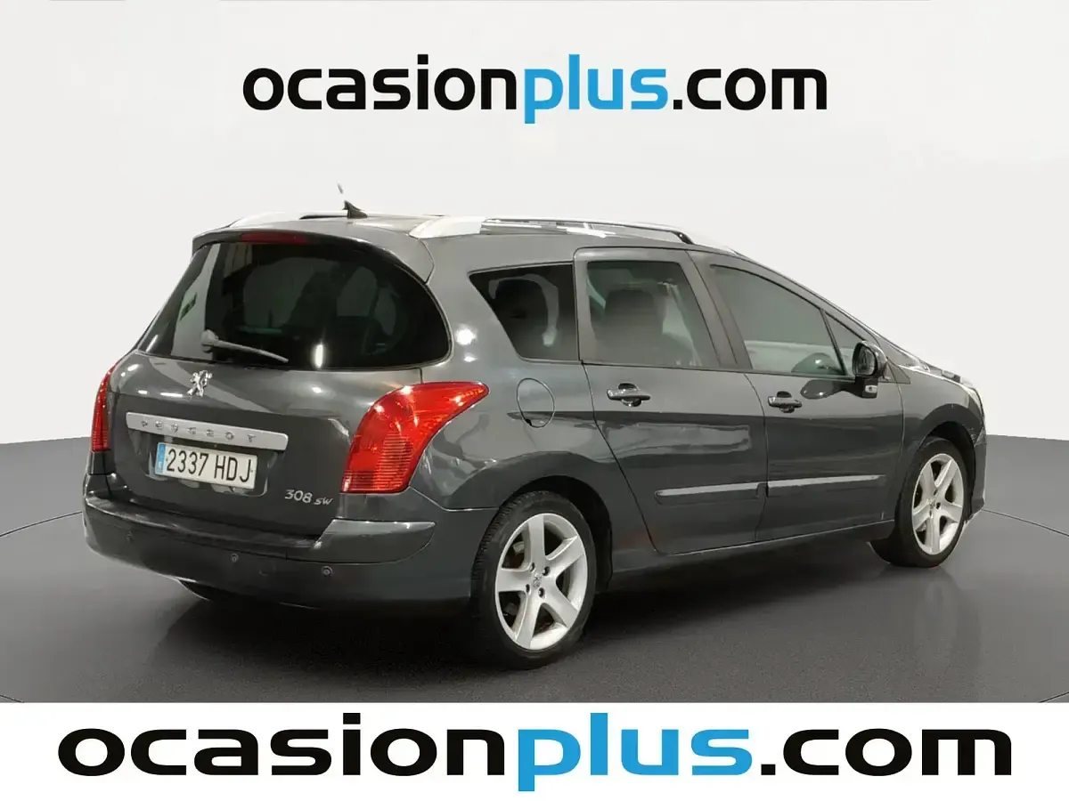 Usado Peugeot 308 Premium 112 CV (82 kW) 2011 Gris Familiar