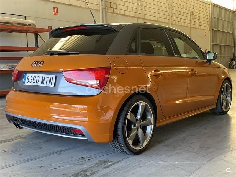 Usado Audi A1 Sportback Ambition 143 CV (105 kW) 2012 Naranja Utilitario