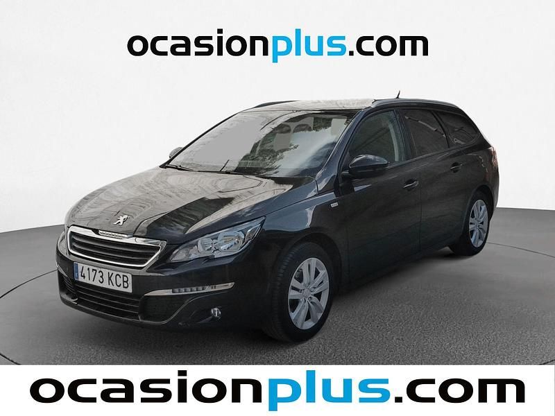 Azul Usado 2017 Peugeot 308 SW Style Familiar | 8190 € - Imagen 1/4