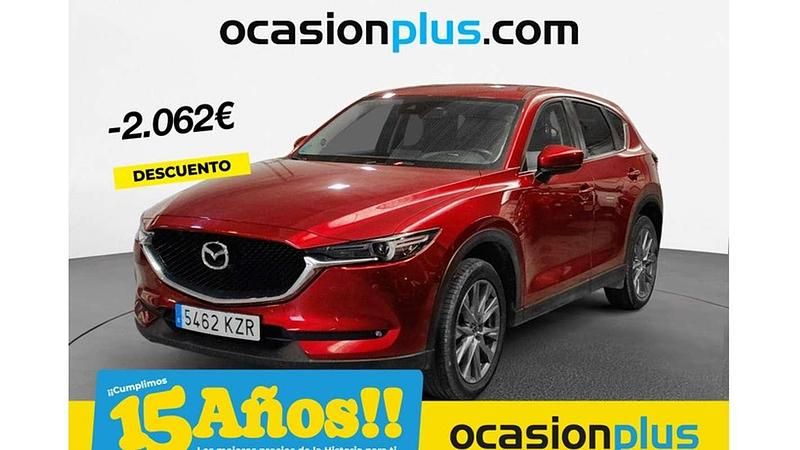 Rojo Usado 2019 Mazda CX-5 SUV | 20.628 € (Buen precio) - Imagen 1/4