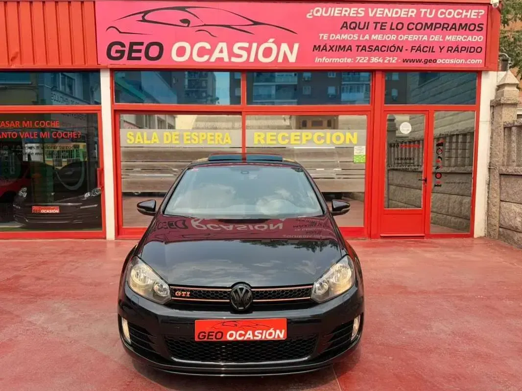 Usado VW Golf VI GTI 211 CV (155 kW) 2009 Negro Utilitario