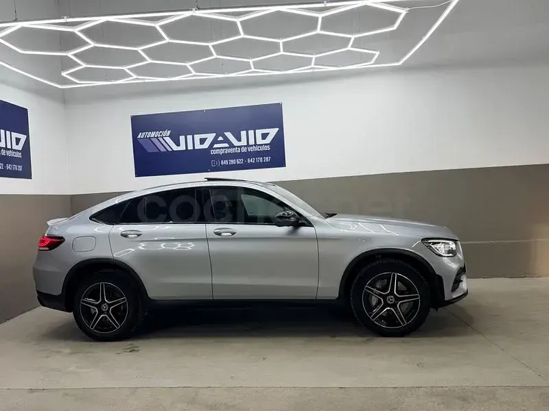 Usado Mercedes GLC300e 306 CV (225 kW) 2022 Azul Coupe