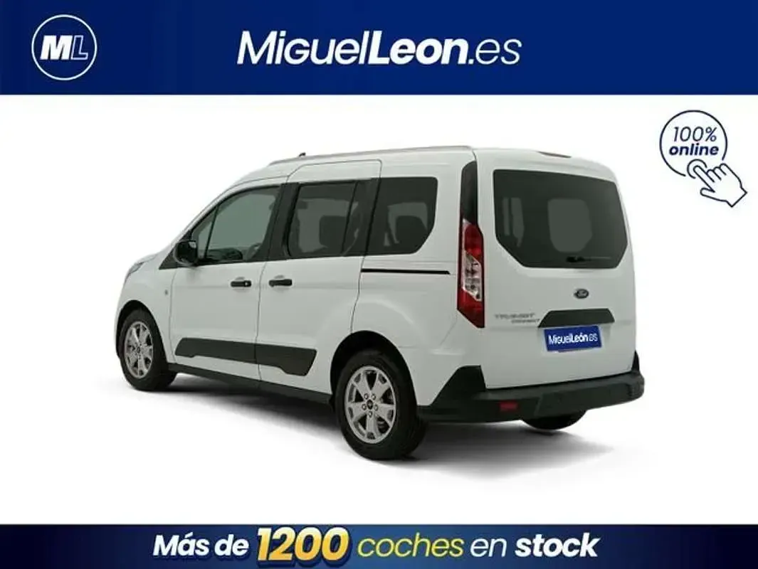 Usado Ford Transit 101 CV (74 kW) 2020 Blanco Monovolumen
