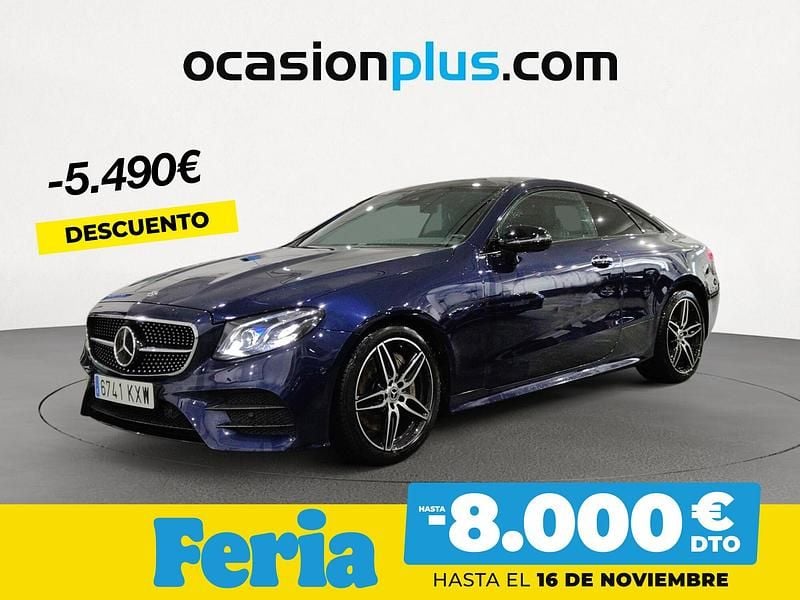 Azul Usado 2018 Mercedes E300 Coupe | 35.990 € (Precio justo) - Imagen 1/4
