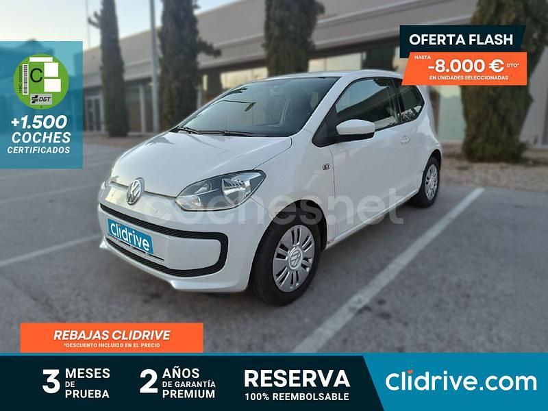 Blanco Usado 2013 VW up! Utilitario | 6990 € (Precio justo) - Imagen 1/3